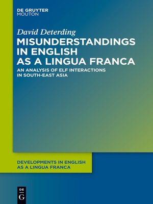 cover image of Misunderstandings in English as a Lingua Franca